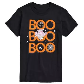 Футболка Big & Tall Care Bears Boo Licensed Character, черный