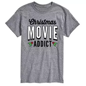 Футболка Big & Tall Christmas Movie Addict Licensed Character, серый