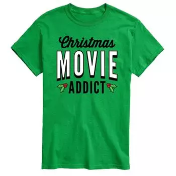 Футболка Big & Tall Christmas Movie Addict Licensed Character, зеленый
