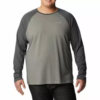 Футболка Big & Tall Columbia Thistletown Hills реглан, цвет Shark Heather