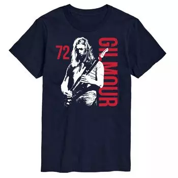 Футболка Big & Tall David Gilmour 72 Licensed Character, синий