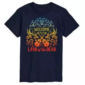 Футболка Big & Tall Disney Coco Land Of The Dead Of The Dead Licensed Character, синий