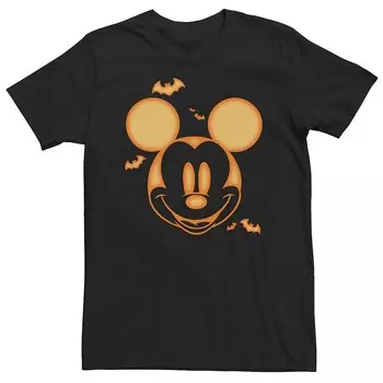 Футболка Big & Tall Disney «Микки и друзья» с изображением Микки и Микки на Хэллоуин Licensed Character, черный