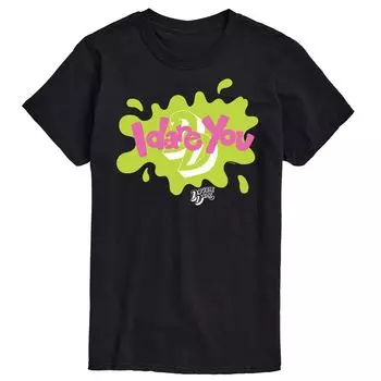 Футболка Big & Tall Double Dare I Dare You с графическим рисунком License, черный