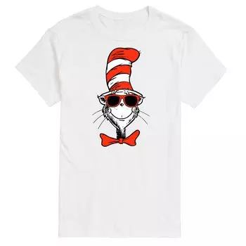 Футболка Big & Tall Dr Seuss Cool Shades Licensed Character, белый