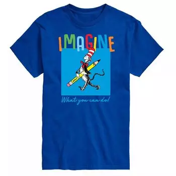 Футболка Big & Tall Dr Seuss Imagine Trio Licensed Character