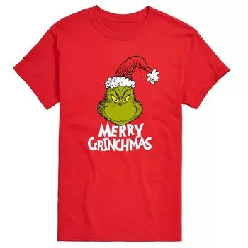Футболка Big & Tall Dr. Seuss Merry Grinchmas Licensed Character