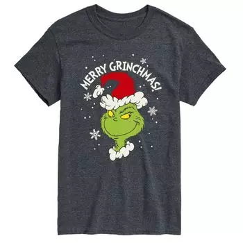 Футболка Big & Tall Dr. Seuss Merry Grinchmas Licensed Character