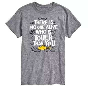 Футболка Big & Tall Dr Seuss Youer Than You Licensed Character