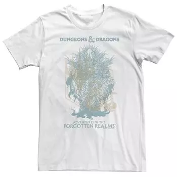 Футболка Big & Tall Dungeons & Dragons Adventures In The Forgotten Realms Licensed Character