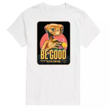 Футболка Big & Tall ET Be Good Licensed Character, белый