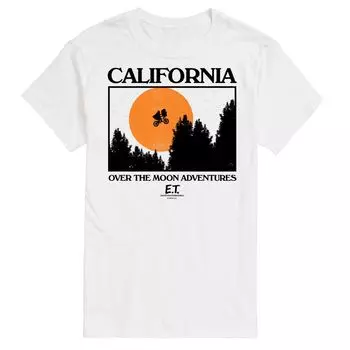 Футболка Big & Tall ET Over The Moon License, белый