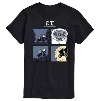 Футболка Big & Tall ET Squares Licensed Character