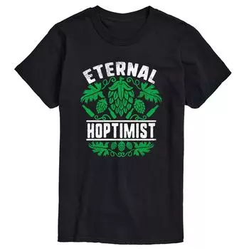 Футболка Big & Tall Eternal Hoptimist License, черный