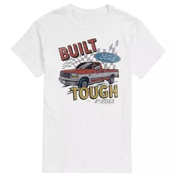 Футболка Big & Tall Ford с графическим рисунком Ford Tough Vintage F150 Licensed Character, белый