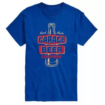 Футболка Big & Tall Garage Beer Co. Licensed Character, синий
