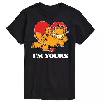 Футболка Big & Tall Garfield Im Yours Licensed Character