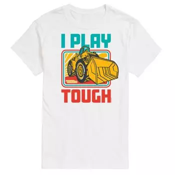 Футболка Big & Tall I Play Tough с рисунком Tonka, белый