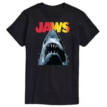Футболка Big & Tall Jaws Licensed Character, черный