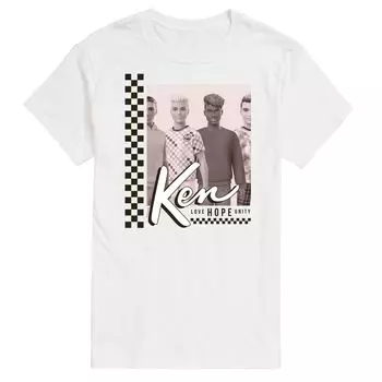 Футболка Big & Tall Ken Love Hope Unity с рисунком Barbie