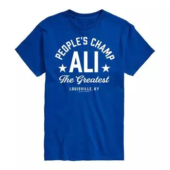 Футболка Big & Tall Mohammed Ali Peoples Champ License, синий