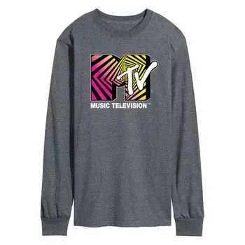 Футболка Big & Tall MTV Optical в стиле 80-х Licensed Character