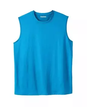 Футболка Big & Tall No Sweat Muscle KingSize, синий