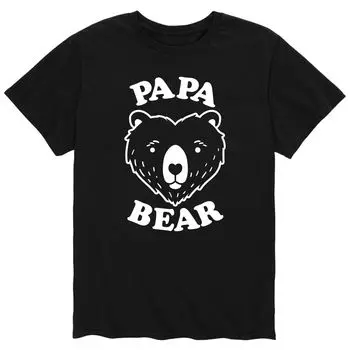 Футболка Big & Tall Papa Bear ко Дню святого Валентина Licensed Character