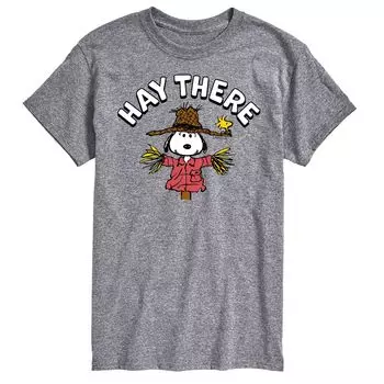 Футболка Big & Tall Peanuts Snoopy Hay There Licensed Character