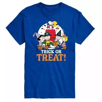 Футболка Big & Tall Peanuts Trick Or Treat Licensed Character, синий