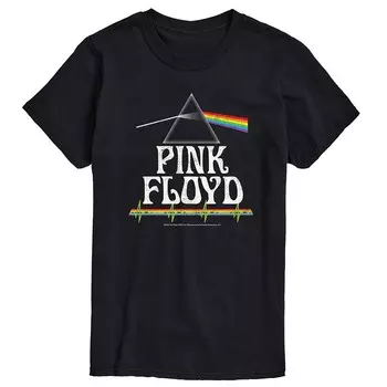 Футболка Big & Tall Pink Floyd DSOTM Licensed Character, черный