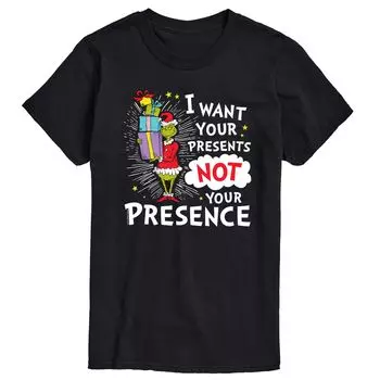 Футболка Big & Tall Presents Not Presence Licensed Character
