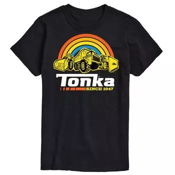 Футболка Big & Tall Rainbow с рисунком 47 Tonka, черный