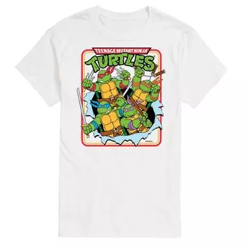 Футболка Big & Tall с рисунком TMNT License