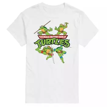 Футболка Big & Tall с рисунком TMNT License