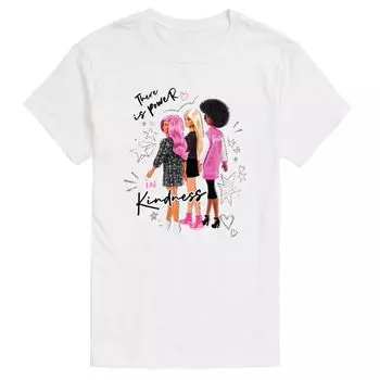 Футболка Big & Tall с рисунком «Вся сила в доброте» Barbie