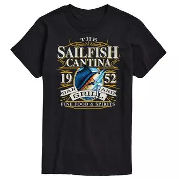 Футболка Big & Tall Sailfish Cantina Licensed Character, черный