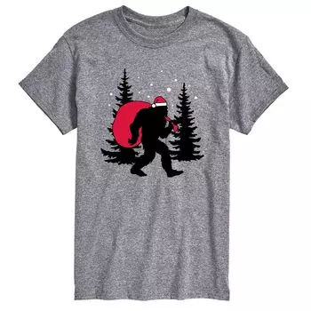 Футболка Big & Tall Sasquatch Santa Licensed Character