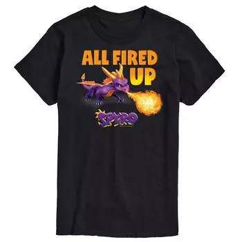 Футболка Big & Tall Spyro Fired Up Licensed Character