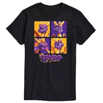 Футболка Big & Tall Spyro Grid Licensed Character