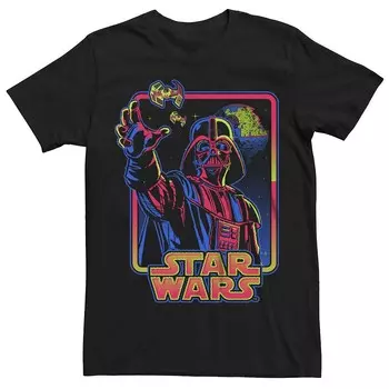 Футболка Big & Tall Star Wars Hyper Color Dark Side Licensed Character, черный
