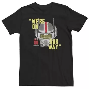 Футболка Big & Tall Star Wars: The Bad Batch Unit 99 We’re On Our Way, черный