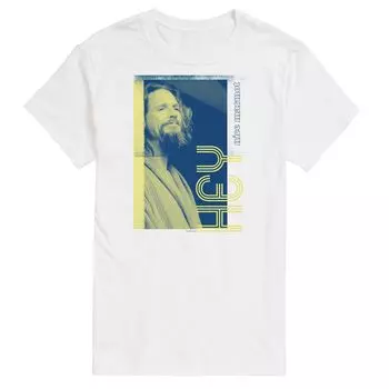 Футболка Big & Tall The Big Lebowski Hey Nice Marmot License, белый