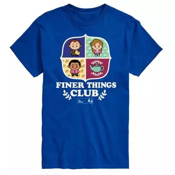 Футболка Big & Tall The Office Finer Things с графическим рисунком Licensed Character, синий