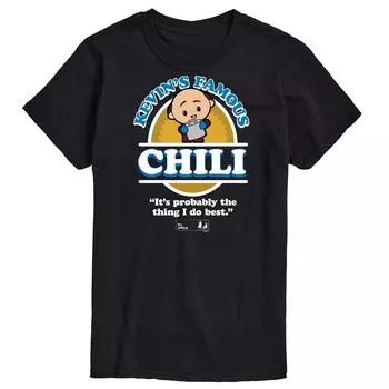 Футболка Big & Tall The Office Kevin's с рисунком чили Licensed Character, черный