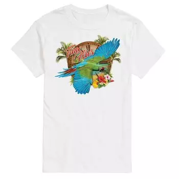 Футболка Big & Tall Time Flies Licensed Character, белый