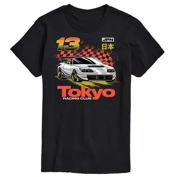 Футболка Big & Tall Tokyo Racing Club License, черный