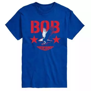 Футболка Big & Tall Top Gun Maverick Bob, Blue Licensed Character, синий
