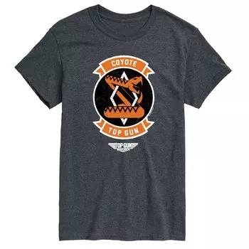 Футболка Big & Tall Top Gun Maverick Coyote Licensed Character, серый
