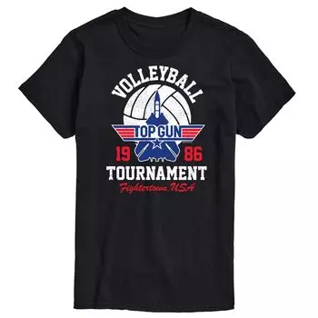 Футболка Big & Tall Top Gun Volley Tournament Licensed Character